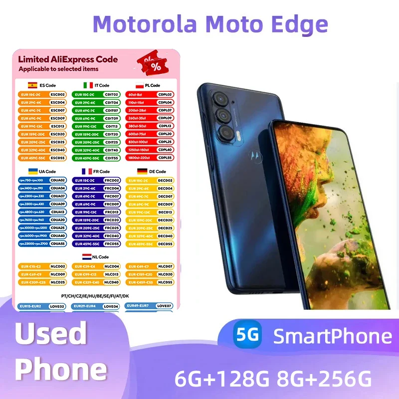 مراجعة شاملة لهاتف Motorola Moto Edge 2021 XT2141: أداء قوي، كاميرا ممتازة، وقيمة ممتازة في السوق