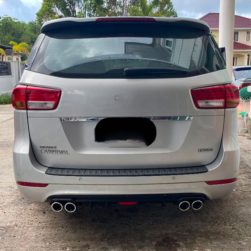 

Для 2006-2025 Kia Carnival/Sedona YP KA4 задний диффузор, бампер, разделитель губ, спойлер, выхлопная труба, комплект кузова, аксессуары