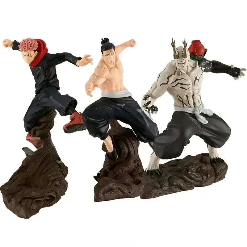 In magazzino Bandai Banpresto originale Jujutsu Kaisen combinazione Battle Itadori Yuji Todo Aoi Hanami Anime figure giocattolo per bambini