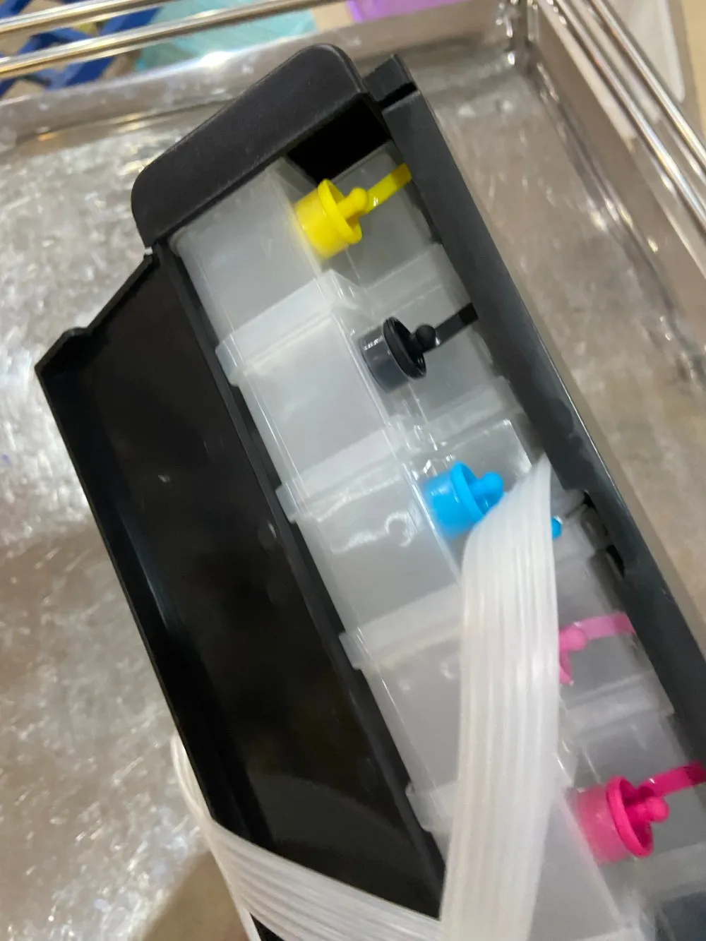 

Newest 6 Colors Compatible Series CISS Ink Tank System External Cartridge For Epson L805 L800 L1800 L801 L810 L850 L1300