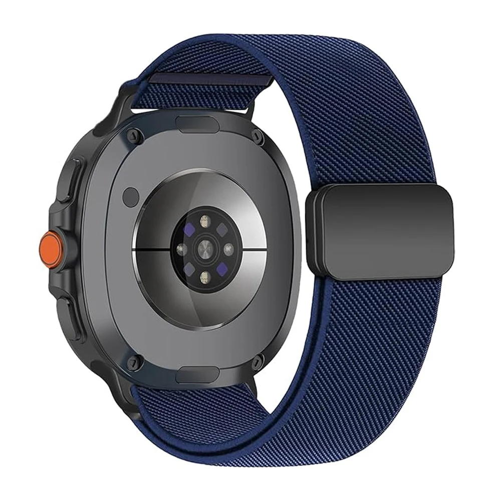 Cinturino magnetico in nylon per Samsung Galaxy watch8 40mm 44mm accessori Bracciale sportivo da polso correa Galaxy watch 8 cinturino classico 46mm