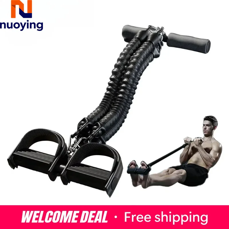 Pedal-Spannungsgerät für Zuhause, multifunktionales Spannungsgerät für Männer-Fitness, Rücken-, Bauch- und Bauchmuskeltraining