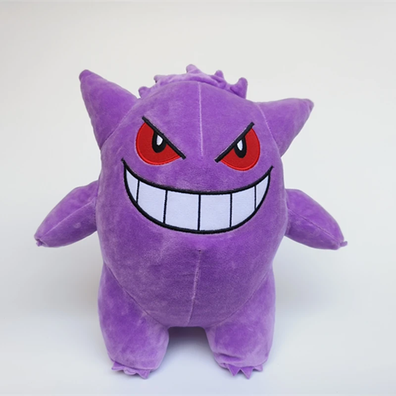 

28cm Pokemon Mega Gengar Soft Stuffed Toy Cartoon Anime Plush Dolls for Children Kids Christmas Gifts