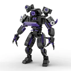 Titan Speakermen Figure Model From Funny Anime Videos:For Skibidi Toilet ,Educational Bricks Kids adults Birthday Gift