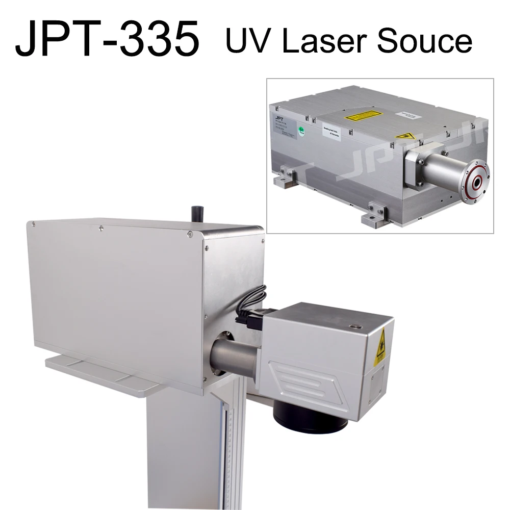 5W UV Fiber Laser Marking Machine JPT UV 5W Fiber Laser 355nm Non-Metal Engraving Machine for Glass Wood PVC UV Fiber Laser