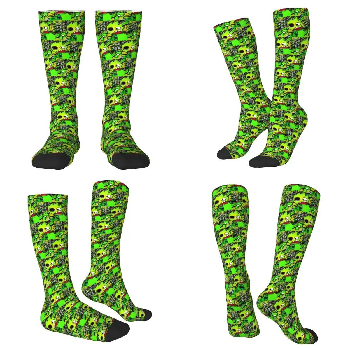 

Всесезонные шкарпетки Sprunki с героями мультфильмов Incredibox, игровые носки в стиле Харадзюку, чулки в стиле хип-хоп для мужчин и женщин