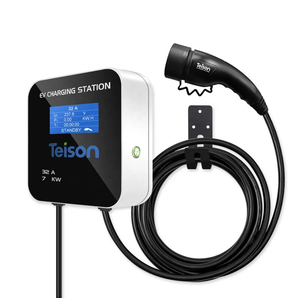 

Teison 7kw 32A home ev charger cable type 2 plug residential electric car charging station