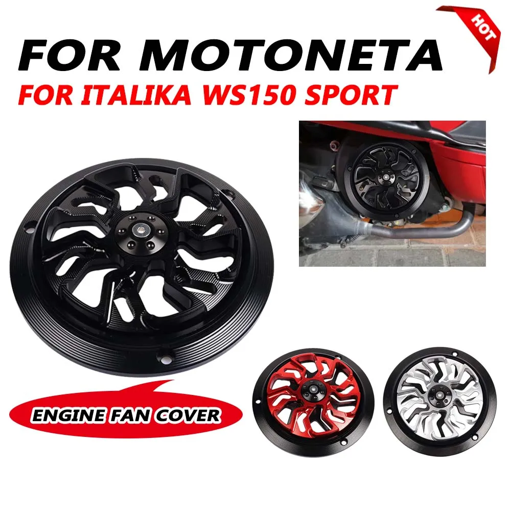 

For Vespa Sprint150 Sprint 150 Primavera 150 2013 - 2023 Motorcycle Accessories Engine Cover Fan Cover Protector Radiator Guard