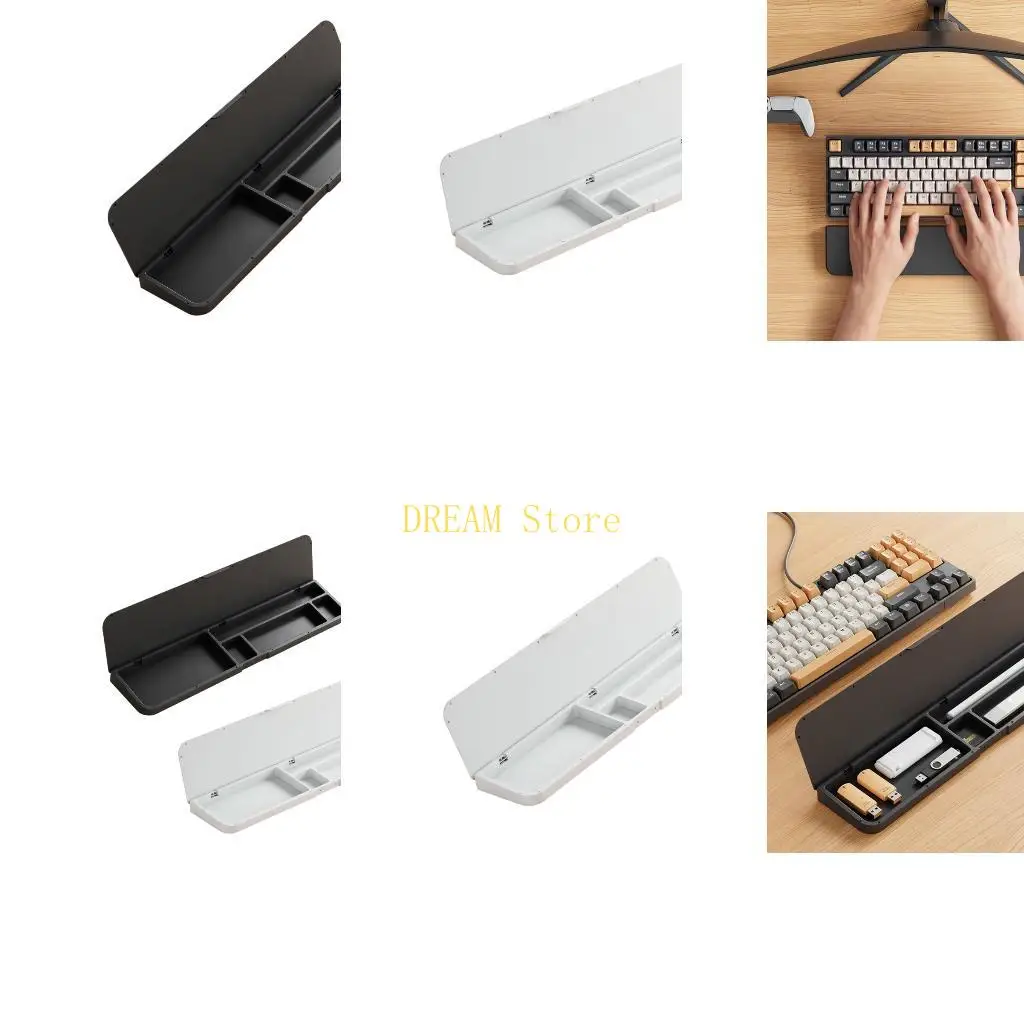 Long Desktop Storage Tray for Keyboard Wrist Rest and Daily Desk Tools Storage Best Sale