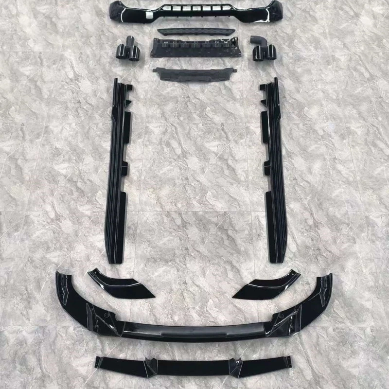 MP body kit is suitable for X3 new model G01 for retrofitting front, rear lip, exhaust tip, spoiler, and side skirt