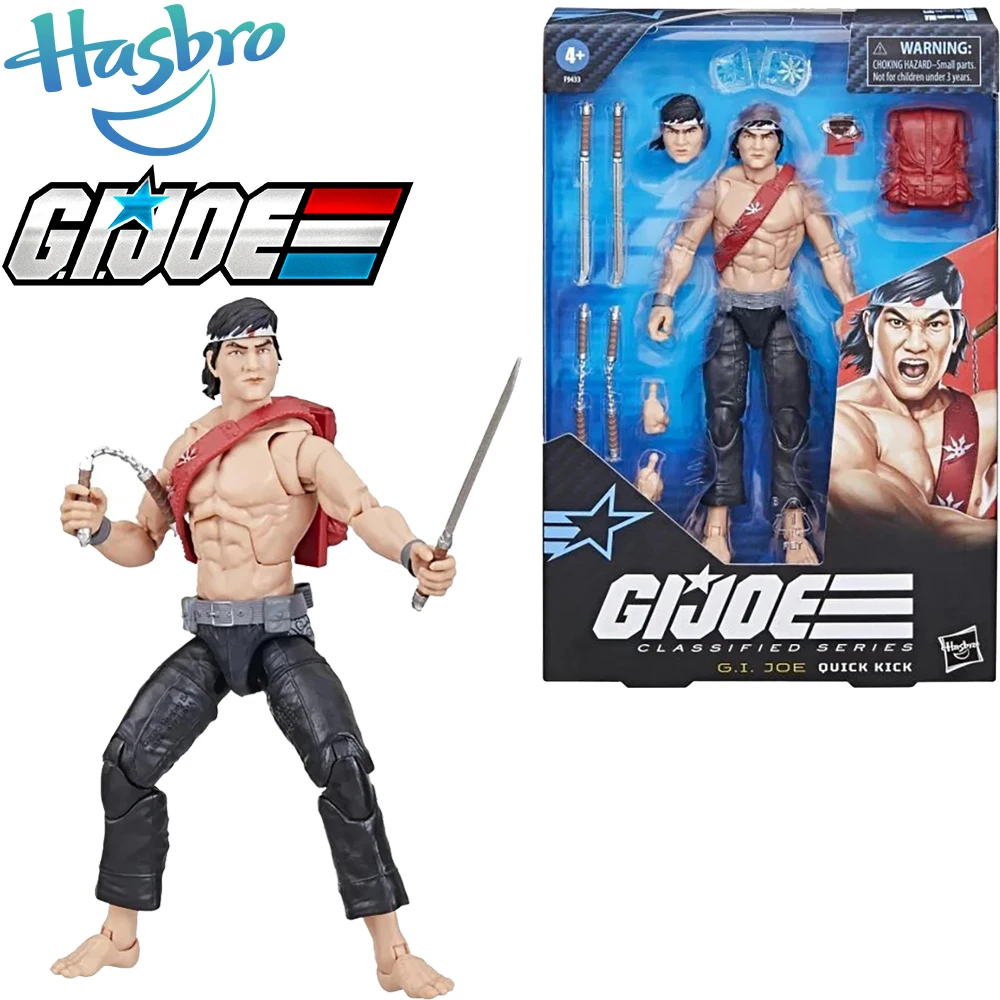 Hasbro G.i-Joeシリーズのアクションフィギュア,収集可能なクイックキックおもちゃ,モデル,誕生日プレゼント,#116