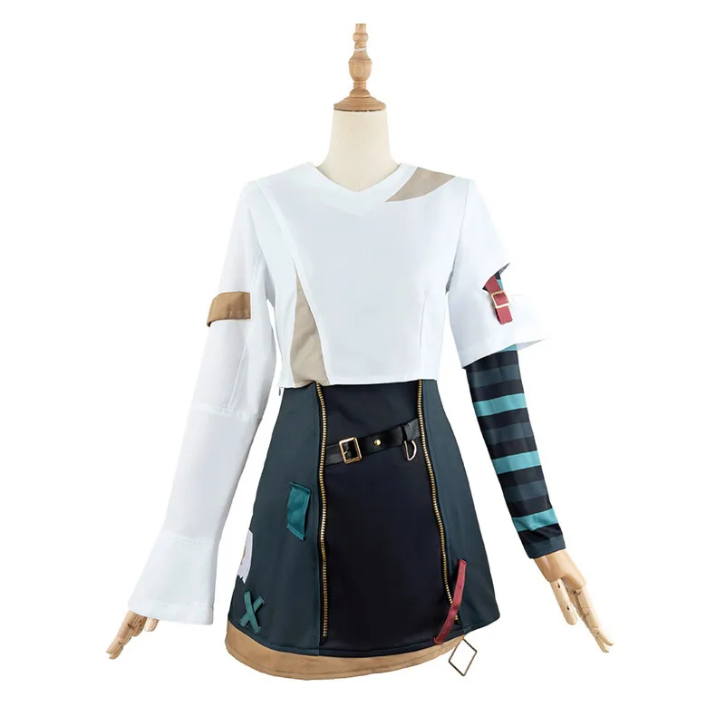 Azusawa ชุดคอสเพลย์ผู้หญิงวิกผมโครงการเกมโคฮาเน่เซไคสีสันสดใสชุดแสดงบนเวทีชุดเครื่องแบบออกงานปาร์ตี้สำหรับผู้หญิงชุดอะนิเมะ