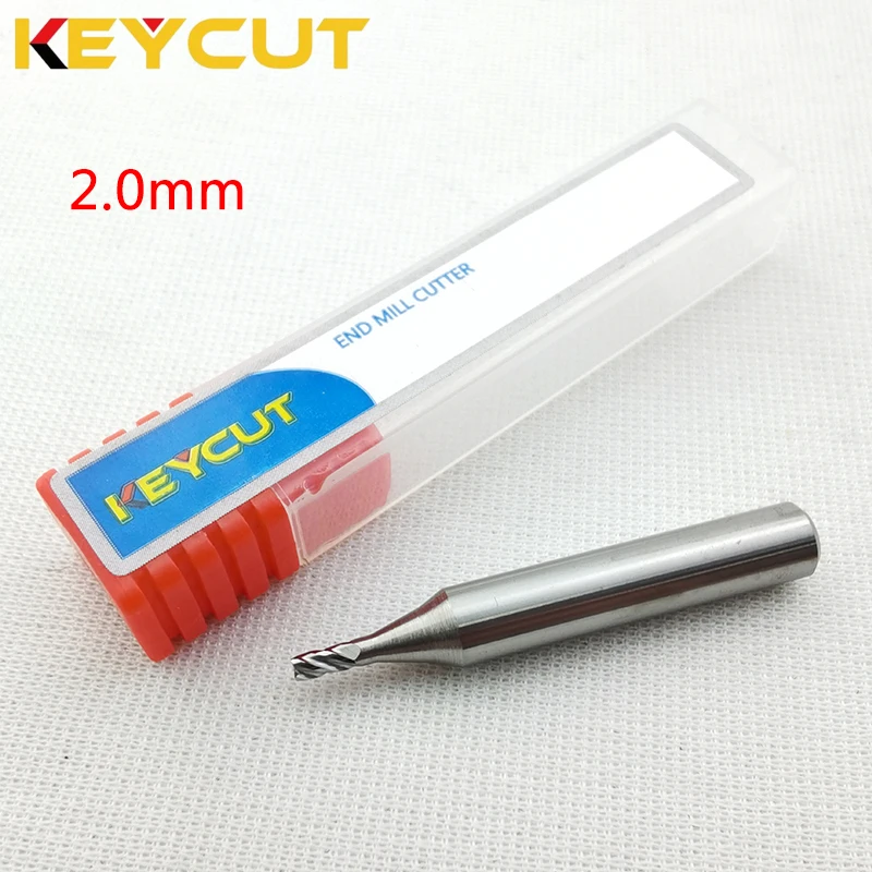 1.5mm 2.0mm Milling Cutter for Key Blank Edge Milling on Manual Key Machine Locksmith Tools