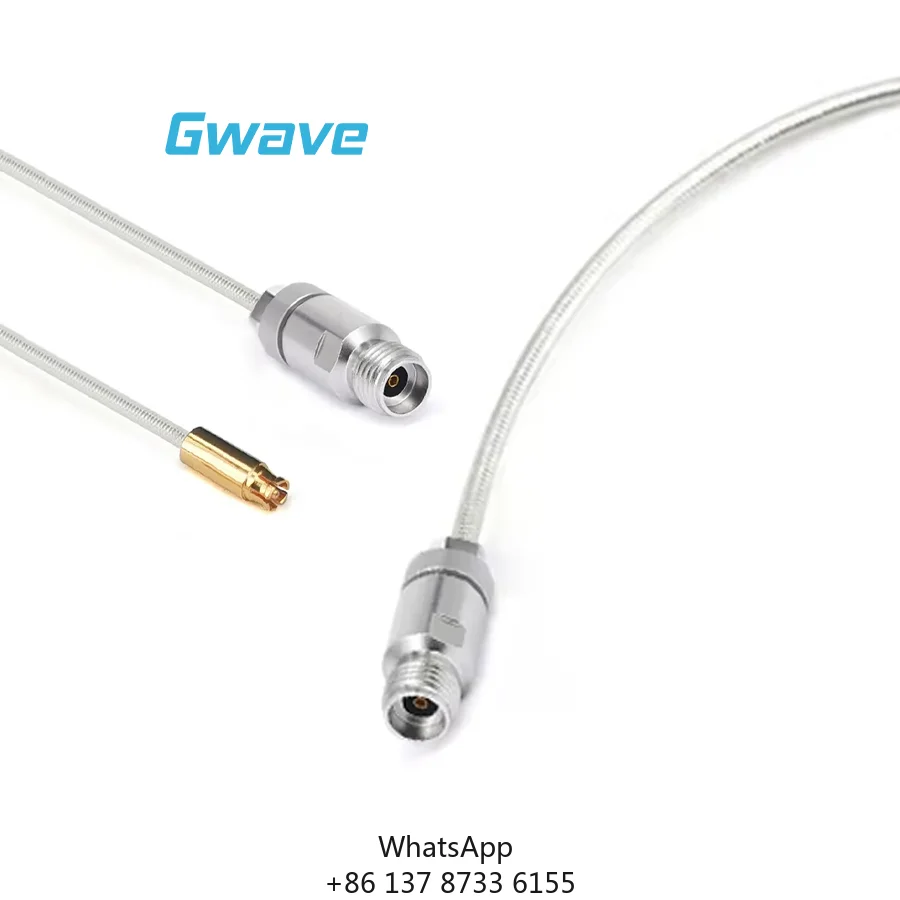 2.92mm Female To G3PO (SMPS) Semi-flexible Coax Communication Cable Series 047 DC-40GHz