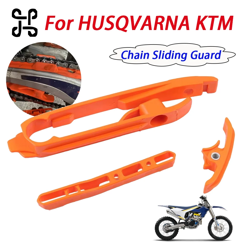 

Brake Hose Clamp Swingarm Chain Slider Guard Kit For KTM SX XC XCF SXF SMR ENDURO SMC 125 150 250 300 350 450 690 2008 - 2022
