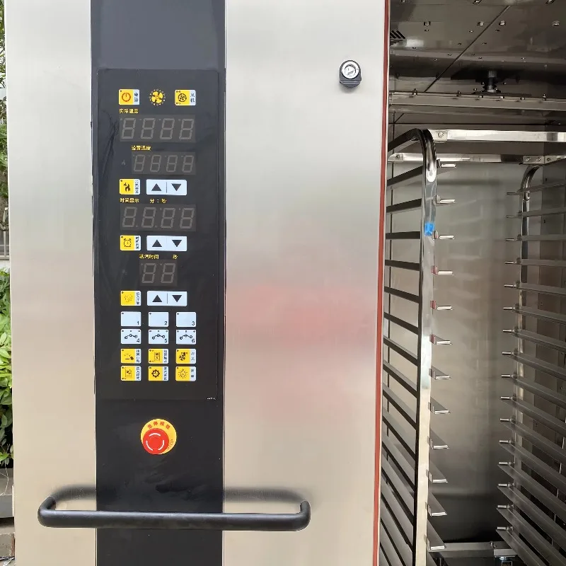 32 & 64 Tray New Condition Gas/Electric Industrial Oven Big Rotating Bakery Rack Oven Sale Baking Loaf Bread Rotary Rack Oven