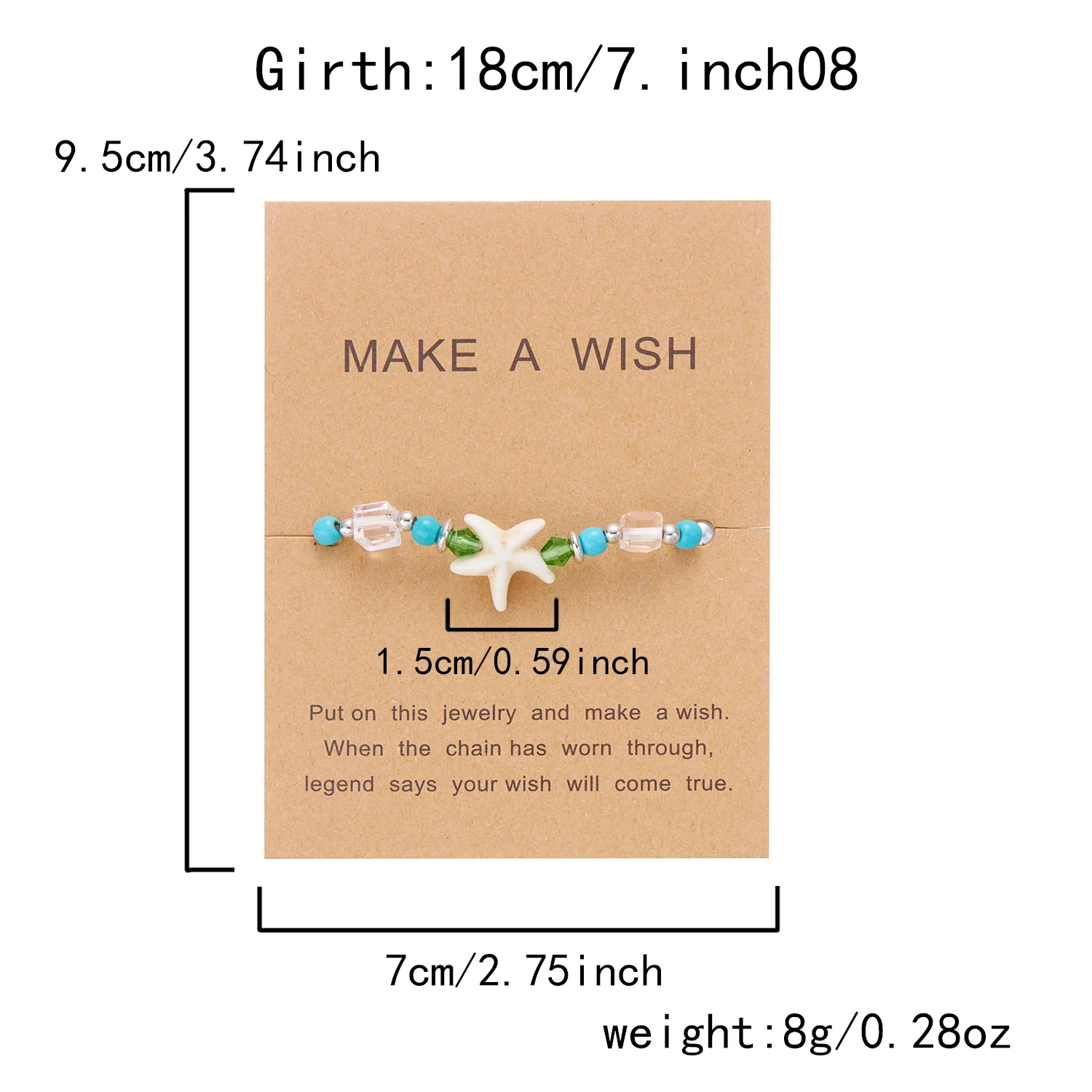 Einfache handgefertigte geflochtene Muschelarmbänder für Frauen, böhmische Seestern-Schildkröte, verstellbare Armbänder, Freundschaft, Strand, Urlaub, Schmuck – Detail 4