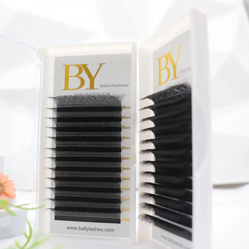 BY brand 5D W lash 0.07 with high quality factory price C CC D