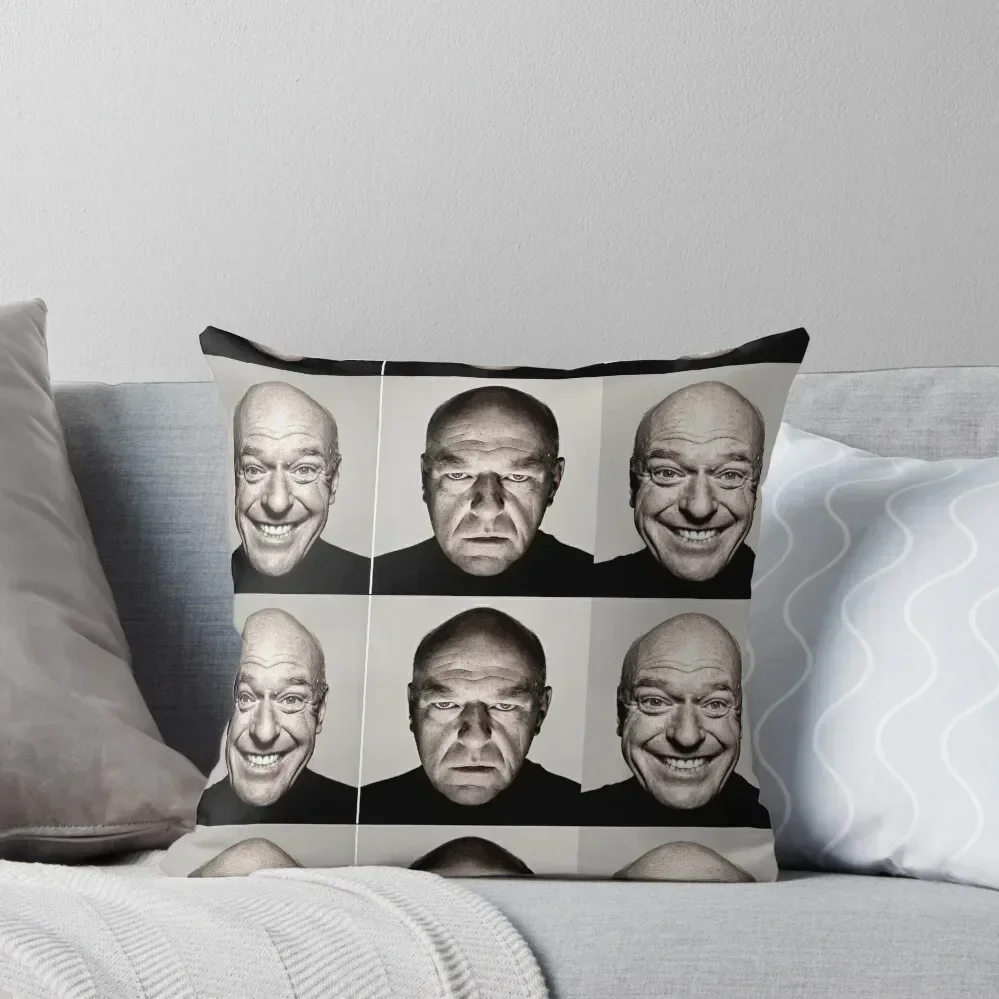 Hank schrader Dean norris Mad and Happy Throw Pillow anime girl Pillowcases For Pillows Decorative Cushion pillow