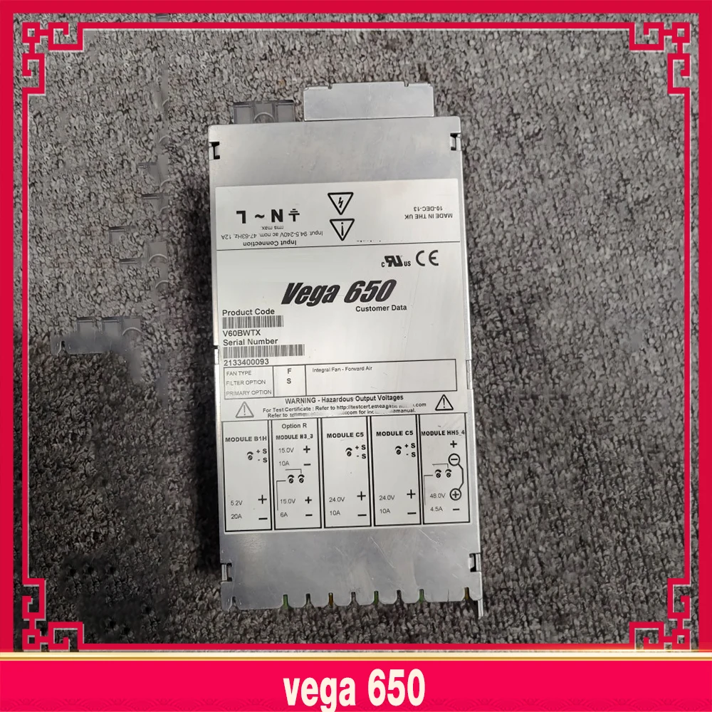 For TDK-Lambda vega 650 Power Module V60BWTX