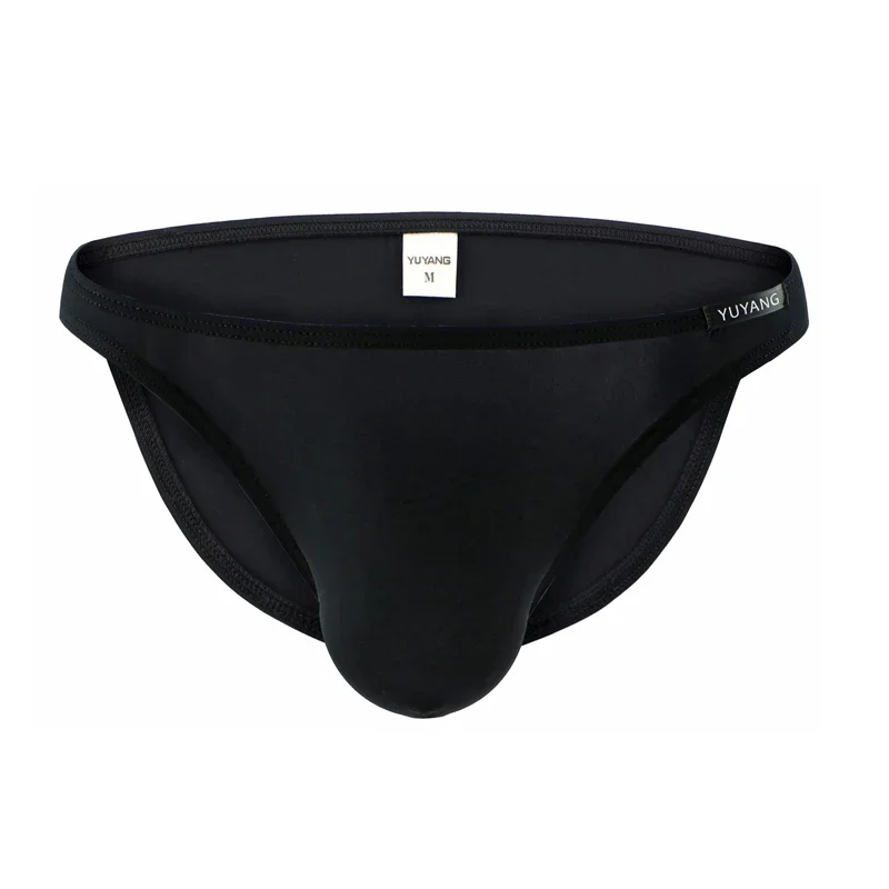 Men Briefs Soft Ice Silk Underwear Trucks Briefs Panties Homewear Underpants Breathable Comfortable Summer Male Clothes