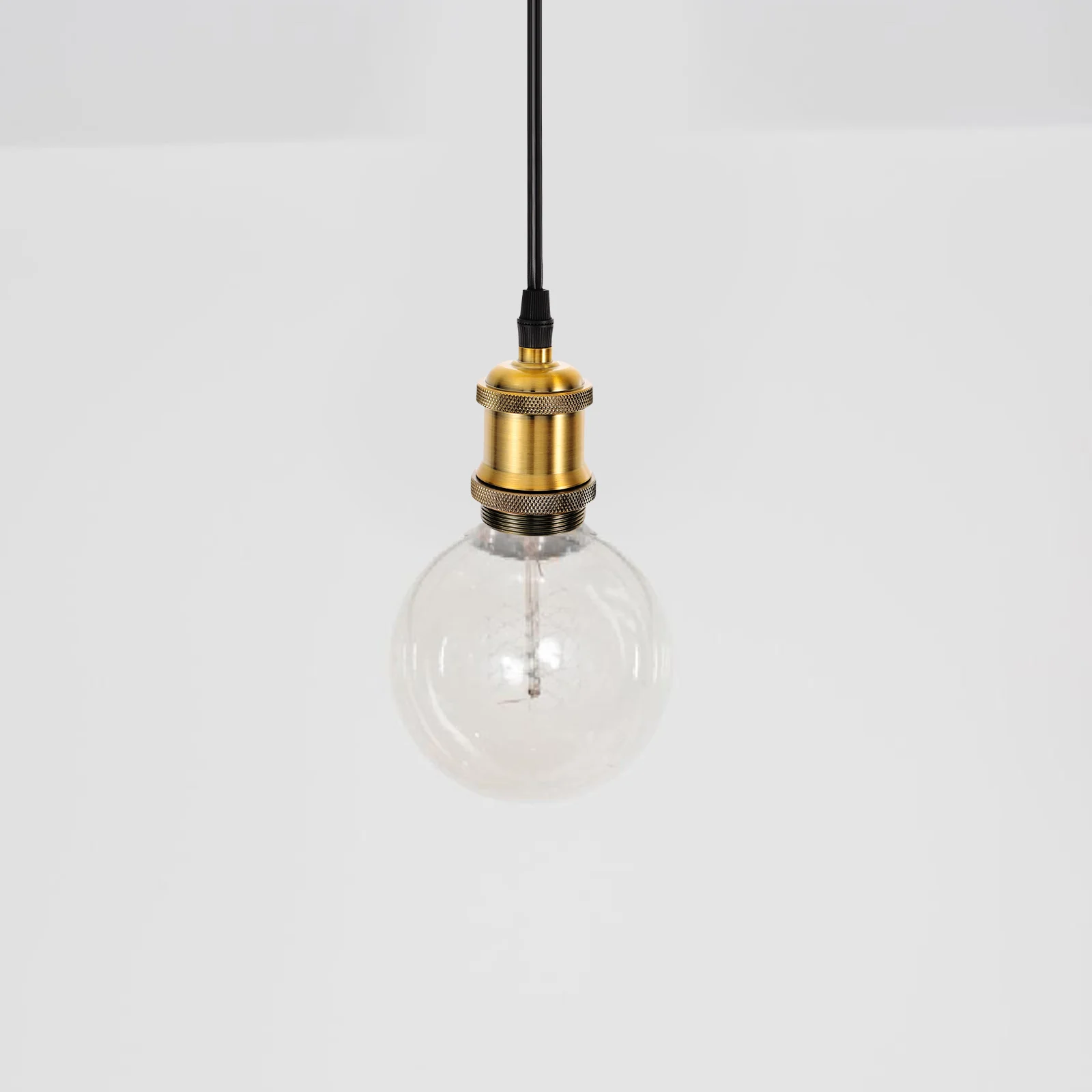 

Retro Socket Plug Pendant Lamp Light Bulb Socket Kit E27 Base Bulb Holder Hanging Cord for Home Decor Ch eliers