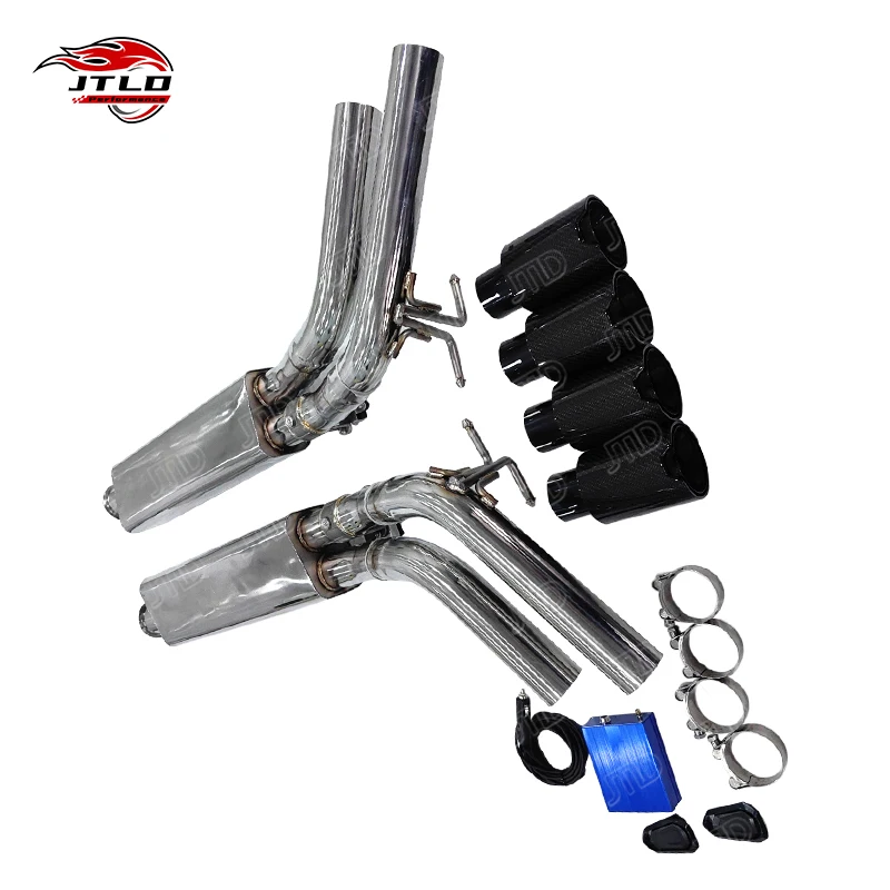 حار بيع عالية الأداء 304SS نظام العادم Catback لمرسيدس بنز AMG G63 G500 G550 G-class W463A W464 2018 +