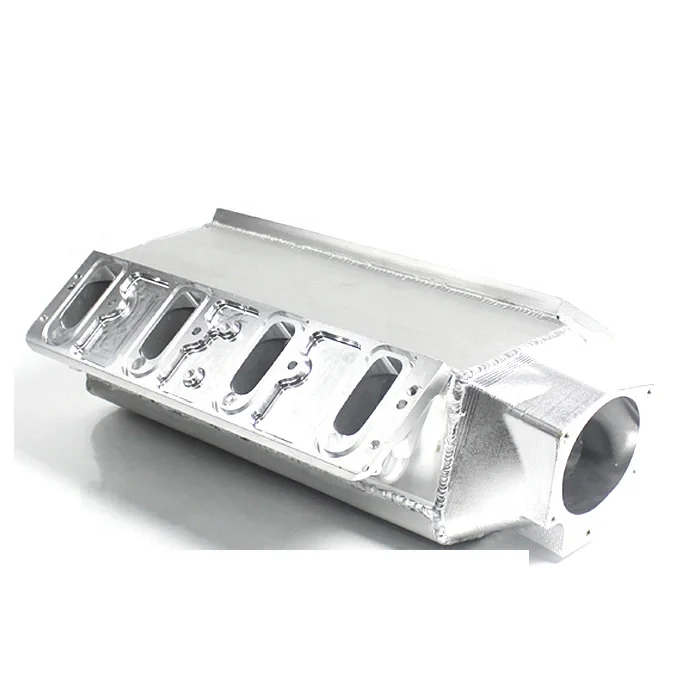 Custom 92MM Aluminum CNC BILLET Intake Manifold For GM LS 1