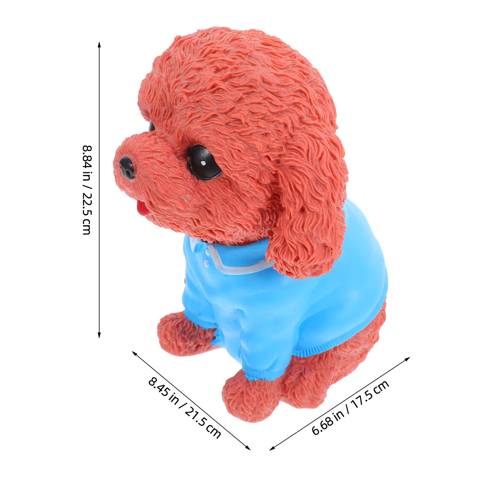 Hond Munt Bank Leuke Pvc Spaarpot Voor Kinderen Grote Capaciteit Geldbesparende Pot Gemakkelijk Ophalen Veilig Materiaal Desktop Decor