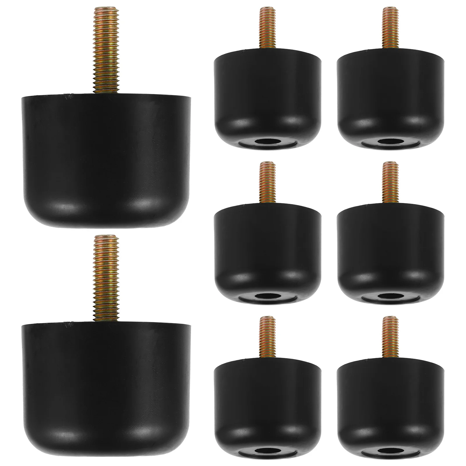 

8Pcs Plastic Sofa Feet Replacement Furniture Legs for Chair Table Cabinet Noise Reducing Scratch Proof Heavy Duty Stable