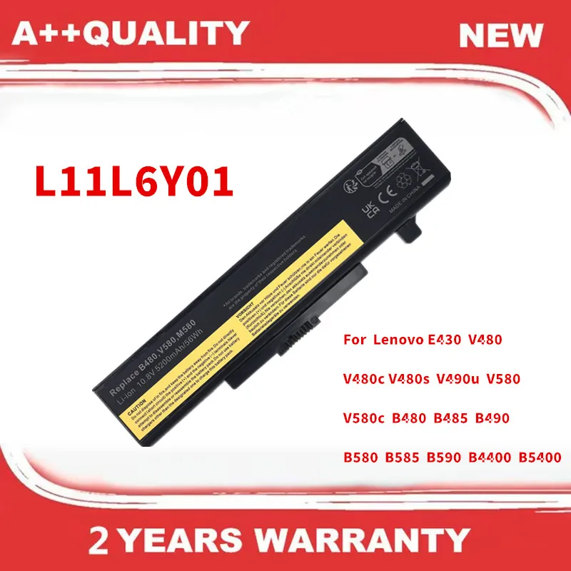 

L11L6Y01 Laptop Battery For Lenovo E430 V480 V480c V480s V490u V580 V580c B480 B485 B490 B580 B585 B590 B4400