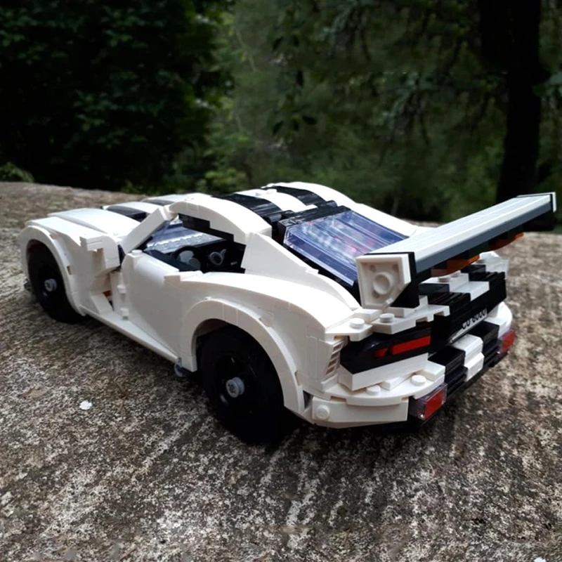 

Конструктор MOC 120125: Технический суперкар 10 в 1, 10295 деталей, блоки, кирпичики, сборная модель, игрушка-головоломка, рождественский подарок для детей