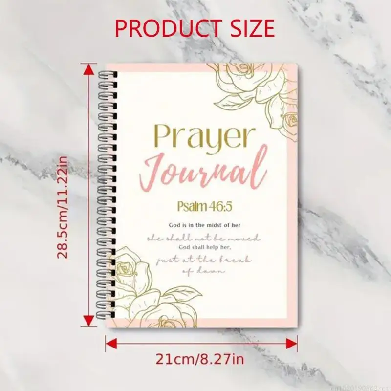 D5BB Scripture Study Notebook Prayer Journal For Daily Reflection Church Activities