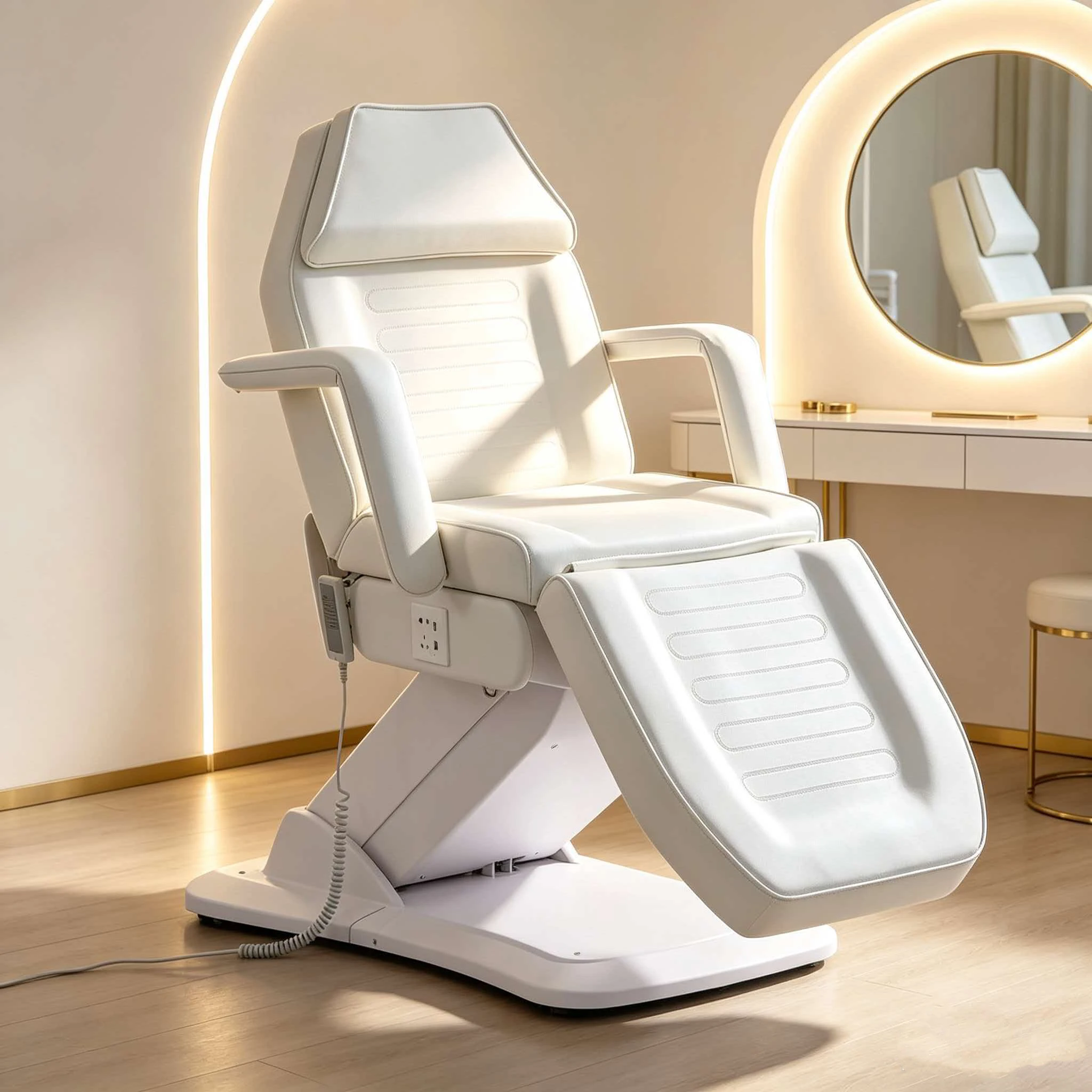 Electric Beauty Bed Multifunctional Automatic Eyelash-Extension Massage Height-Adjustable Salon-Specific Physiotherapy Bed