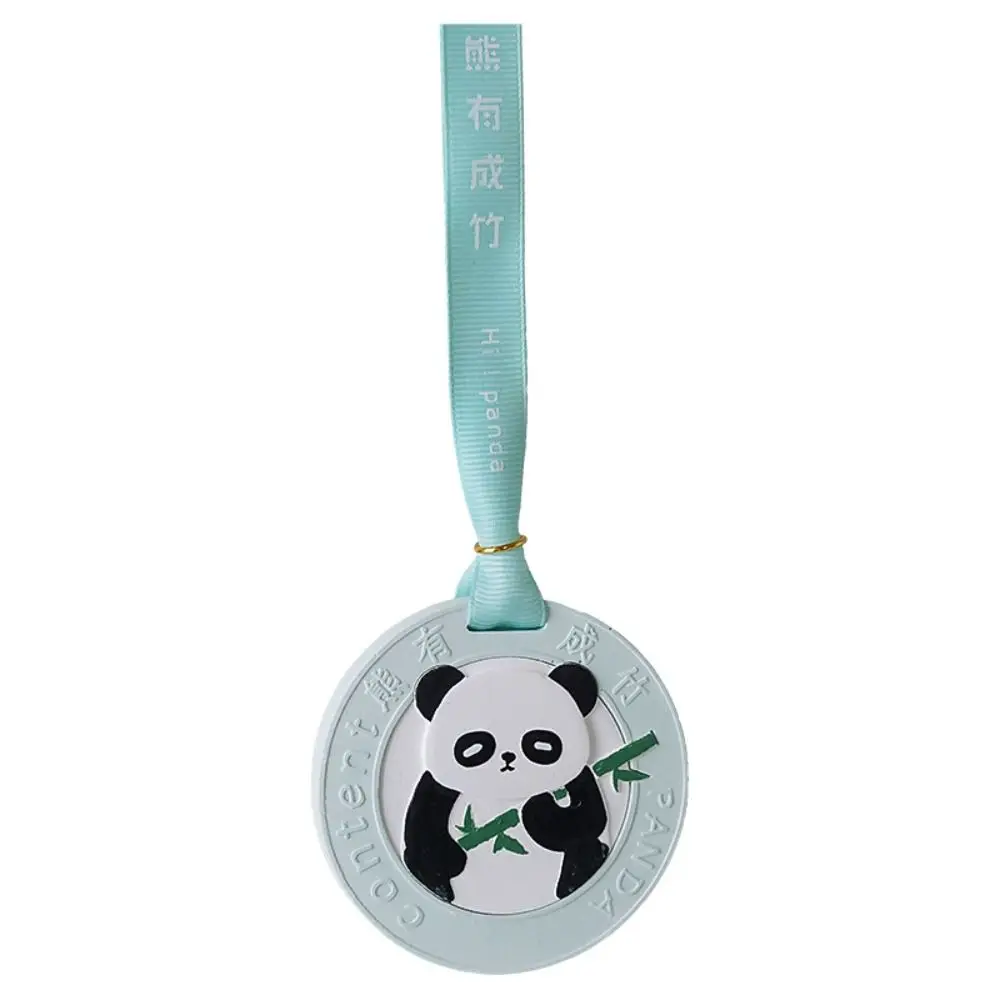 New Creative Car Fragrance Pendant Indoor Panda Plaster Wax Tablet Portable Cartoon Aromatherapy Pendan Car