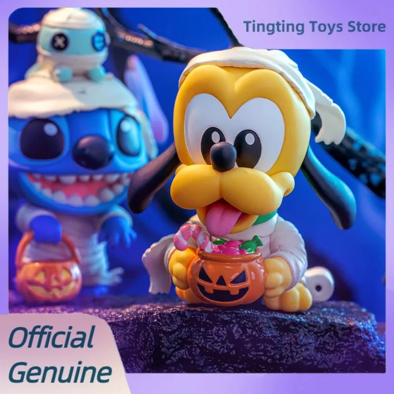 ของแท้ใหม่ ดิสนีย์ ปัมพ์กินปาร์ตี้ ซีรีส์ คอสบี บลายด์บ็อกซ์ สติทช์ โดนัลด์ดั๊ก โมเดลฟิกเกอร์จิ๋ว ของเล่น กล่องสุ่ม ของขวัญฮาโลวีน