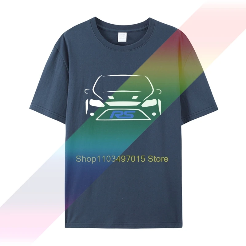 Top Quality Men\'s Summer T-Shirt 2019 3D Print T Shirt For Focus Rs Driver Turbo Mk1 Mk2 Mk3 Vintage Tee Shirts