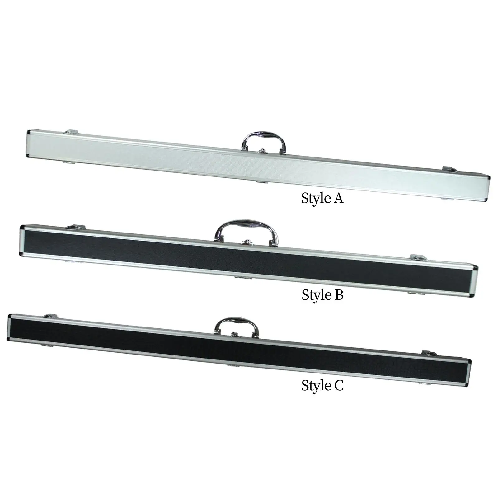 Billiard Pool Rod Carrying Case Lightweight Aluminum Cue Holder Container Handbag for Billiards Training and Storage