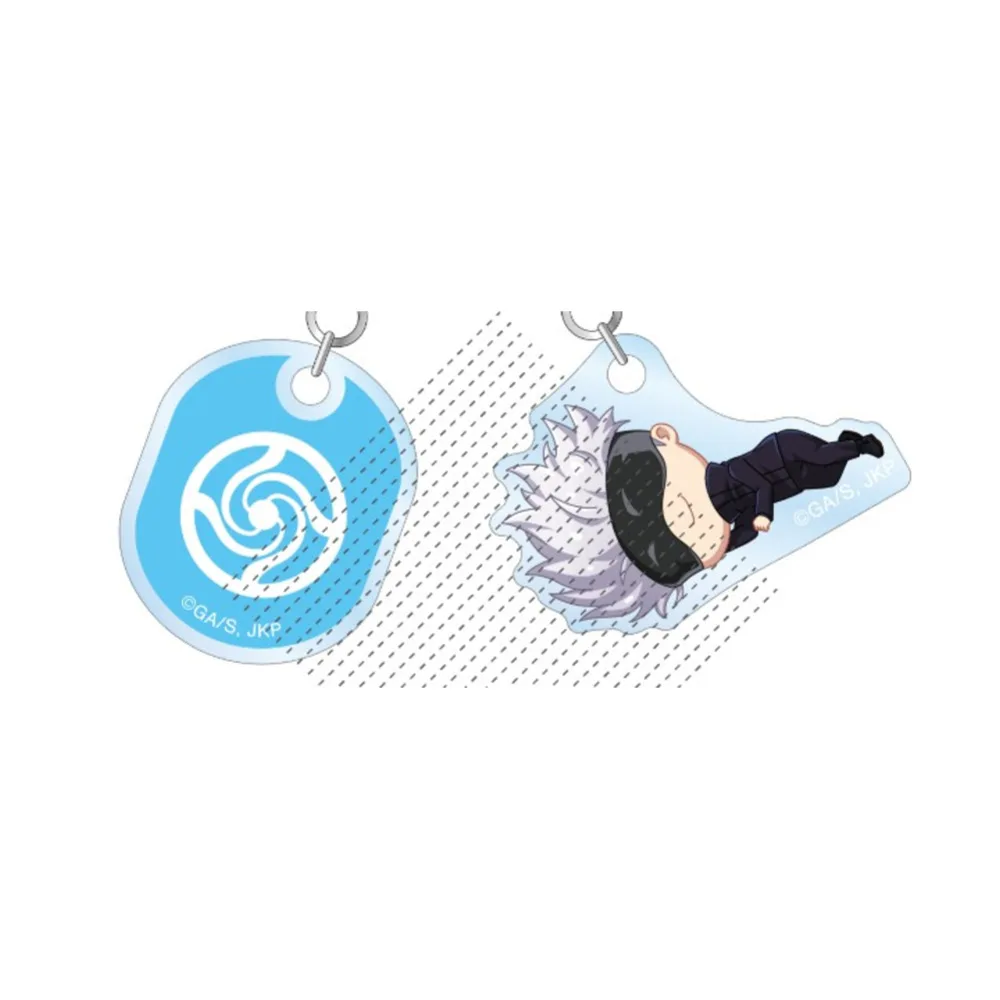 Game Fushiguro Megumi Yuji Itadori Gojo Satoru Kugisaki Nobarchain Doll Anime Acrylic Keyring Pendant For Gift