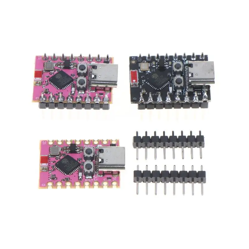 ESP32 C3 Development Board Integrated Circuits Mini Wifi ESP32 BT Bluetooth Module 32-Bit Single-Core Processor C3 16Pin Type-C