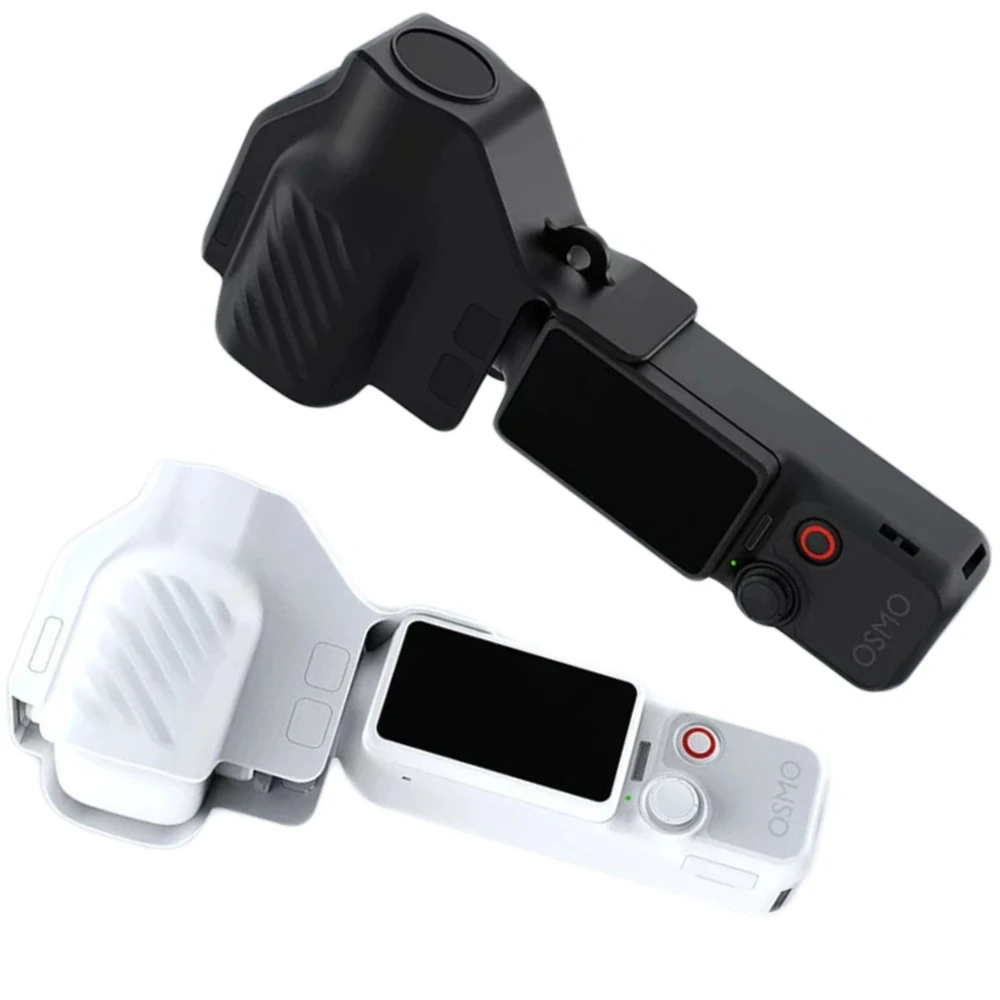 For DJI Pocket 4 Pro Magnetic Gimbal Protective Cover Full Protection Scratch-Free ABS Classic Two-Color with Lanyard Hole