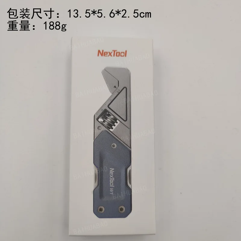 

Nato Multi-Function Wrench W1 Outdoor Lightweight Tool Portable Folding Mini Screwdriver