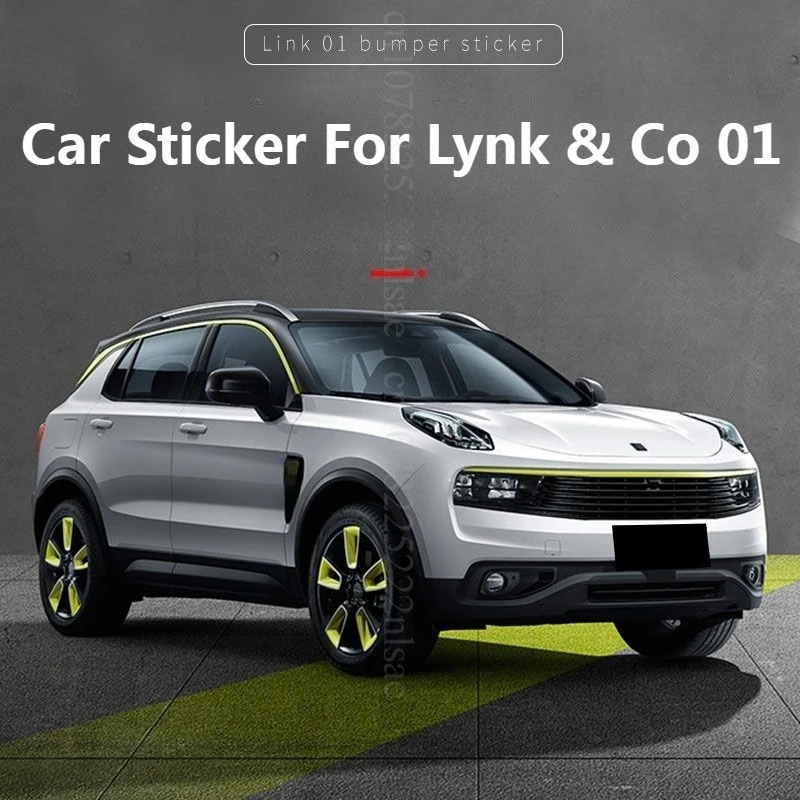 

Украшение края окна автомобиля, автомобильная наклейка для Lynk & Co 01 2017 2018 2019 2020 2021 2022 2023, аксессуары для внешнего украшения