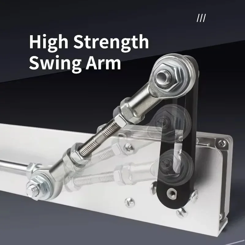 Motor Aktuator Linear Siklus Bolak-balik DC 12V/24V dengan Suction Cup, Langkah 6-20cm, Kontrol Kecepatan untuk Otomatisasi
