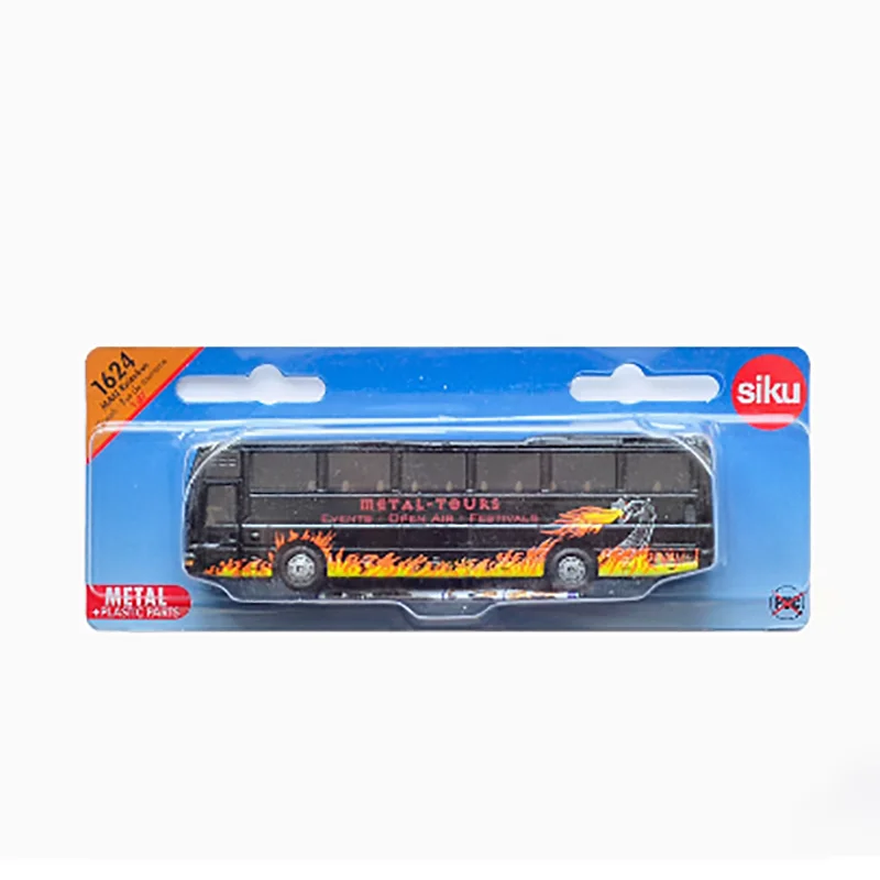 سيكو دييكاست سبيكة نموذج 1624 جولات معدنية حافلة 14 سنتيمتر الانتهاء محاكاة مصغرة مركبة هواية جمع هدية مزخرفة لعبة