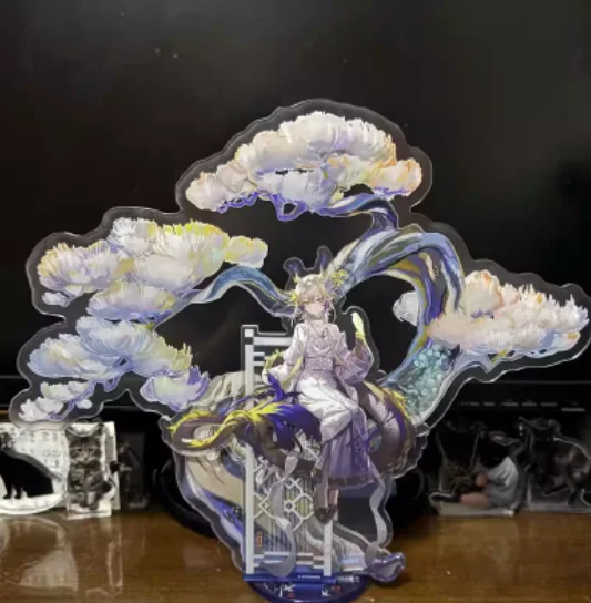 

Японская аниме-фигурка Arknights Shu из акрила, модель-подставка, коллекционная, для косплея, декор для рабочего стола, подарки XYZ