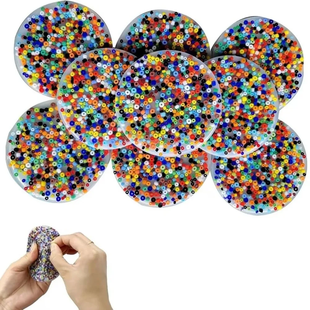 Silicone Skin Picking Fidget Toy Mini Size Heart Shape Skin Picking Toys Reduce Pressure Anti Anxiety Picky Pads Sensory Play