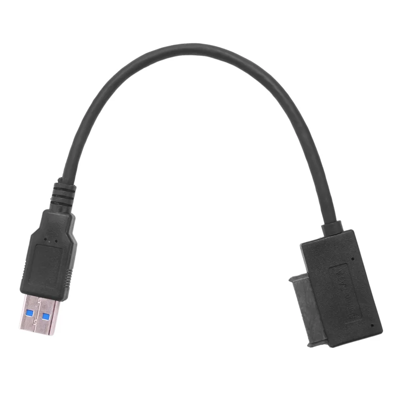 

3X USB 3.0 до 7 + 6 13-контактный тонкий SATA ноутбук CD/DVD ROM кабель-адаптер оптического привода