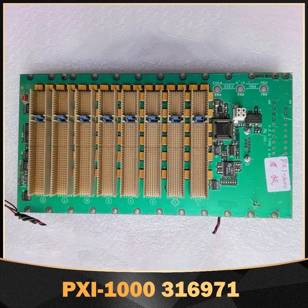 Industrial Medical Equipment Line Count Backplane Motherboard PXI-1000 316971