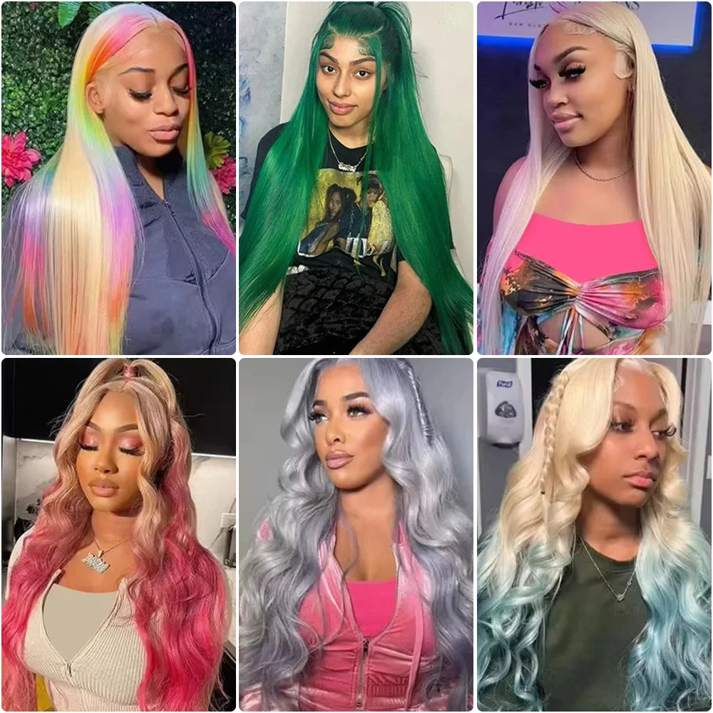 200 الكثافة 13x6 HD الدانتيل الشفاف شعر مستعار أمامي 40 بوصة 613 شقراء 13x4 الدانتيل أمامي العظام مستقيم 100% خصلات الشعر المستعار الإنسان قبل قطعها #4